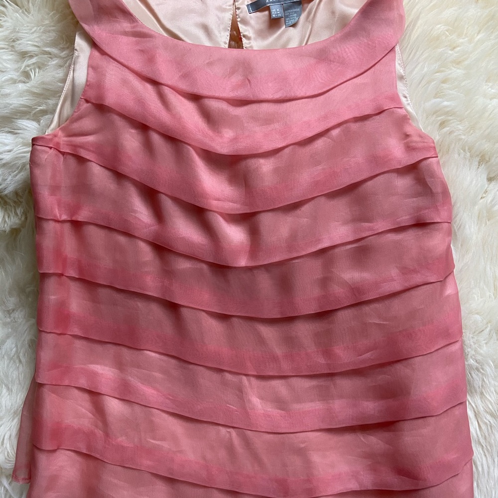 Zara Pink Layered Top